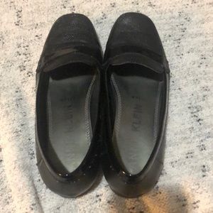 Anne Klein black flats